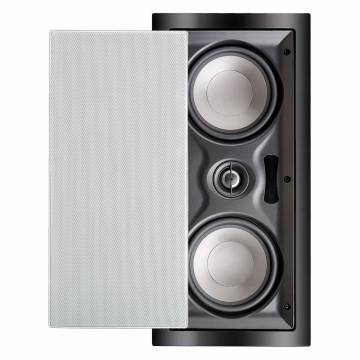 5.25" In-Wall Center Channel 100W LCR Speaker w/ Dual Woofers & 1" Pivoting Tweeter, Single -IW525